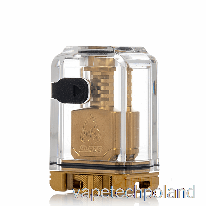 Vape Pen Thunderhead Creations Blaze Bridge Boro Tank Gold